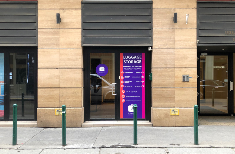 The 1 Luggage Storage in Budapest 8 storage in the center